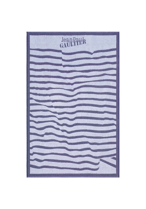 telo mare mariniere unisex bianco e navy JEAN PAUL GAULTIER | 25/33-U-SE007-C5770159